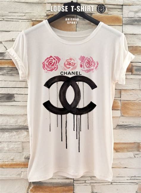 camisetas chanel mujer|chanel blouses tops.